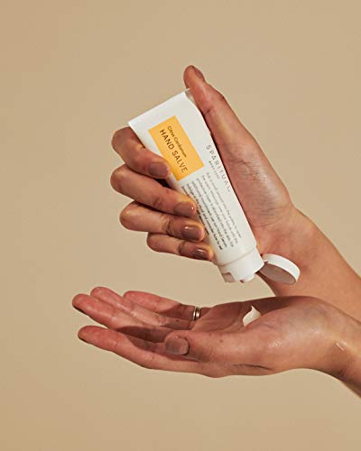 SPARITUAL Citrus Cardamom Vegan Hand Salve | Hand Cream for Hydrated, Nourished Hands | 1.5oz