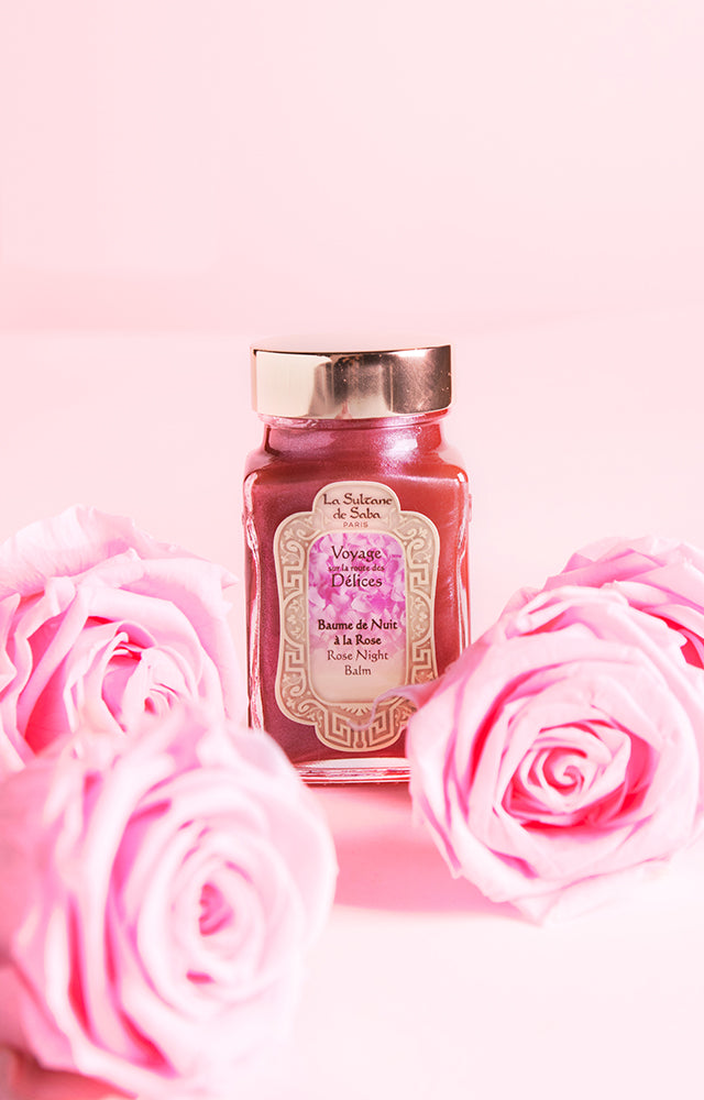 Nourishing Night Balm – Rose – Journey to the Route of Delights
