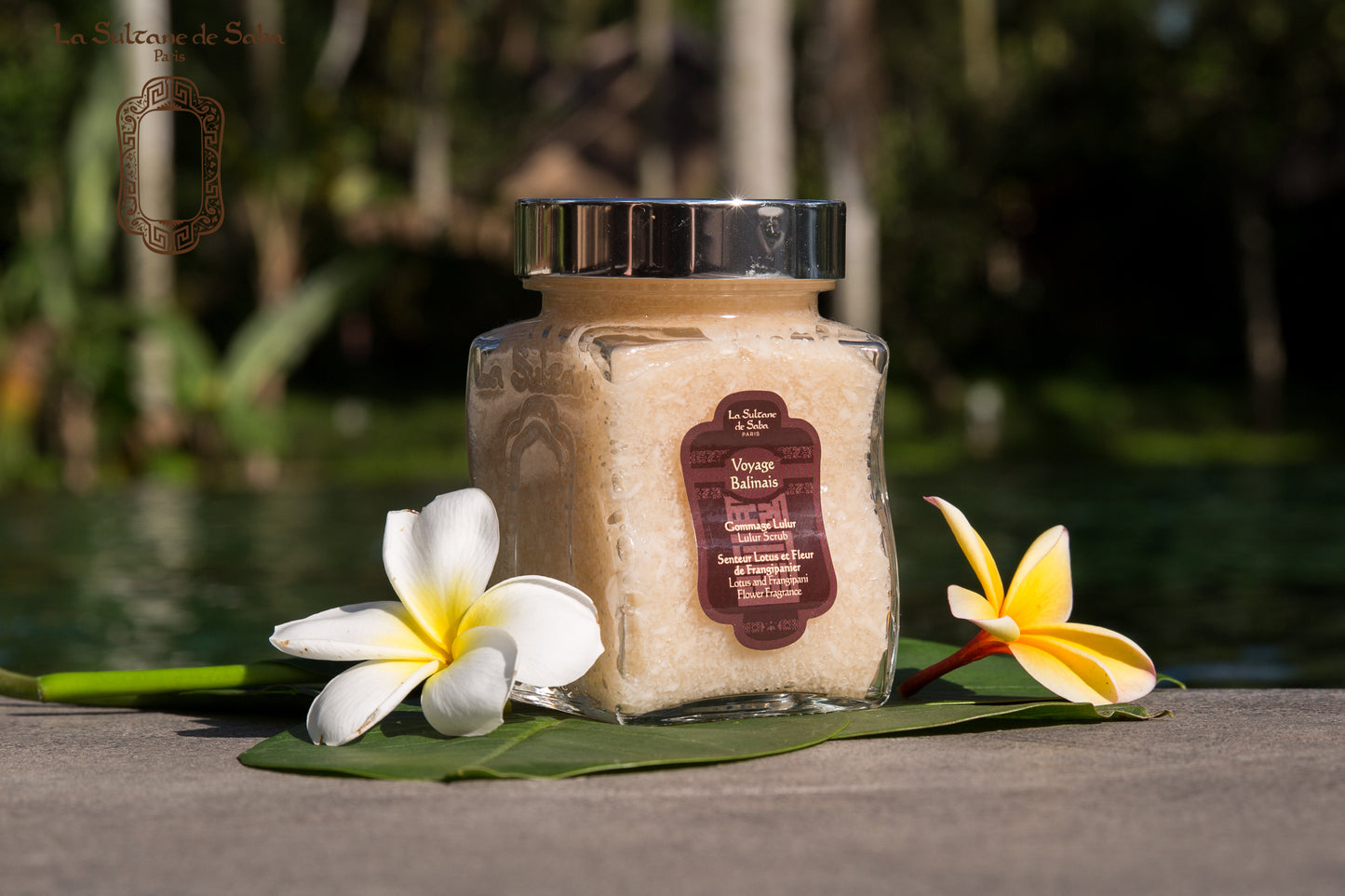Lulur Body Scrub – Lotus & Frangipani Flower – Journey to Bali
