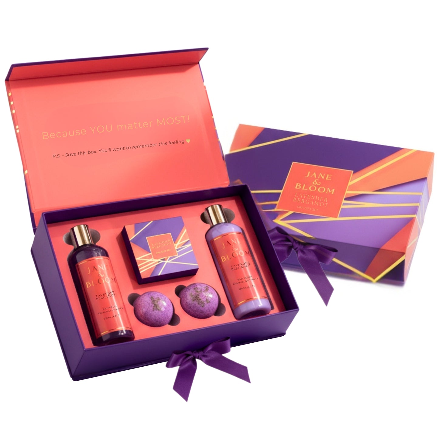 Spa Gift Set: A Date Escape to Provence — Lavender & Bergamot