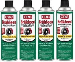 CRC Brakleen Non-Chlorinated Brake Parts Cleaner, 14 oz, Pack of 4