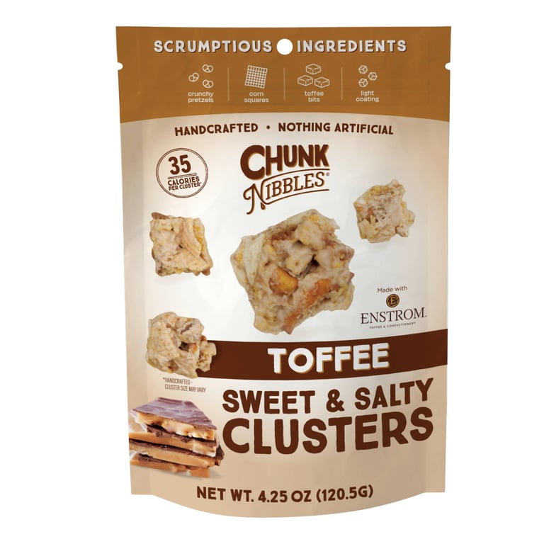 Chunk Nibbles Toffee – 4.25 oz / 120.49 g Pouch