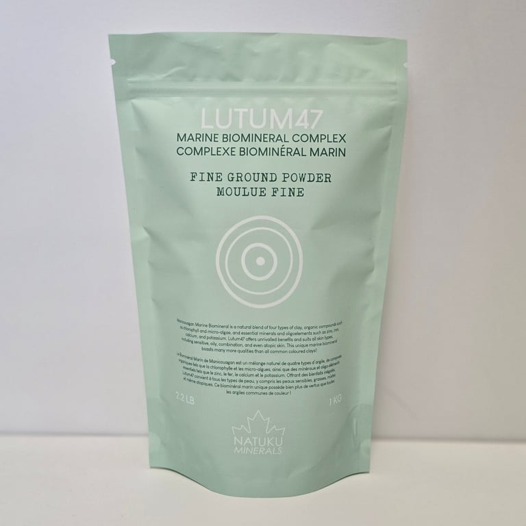Natuku LUTUM47 Manicouagan Fine Ground Clay – 1 kg