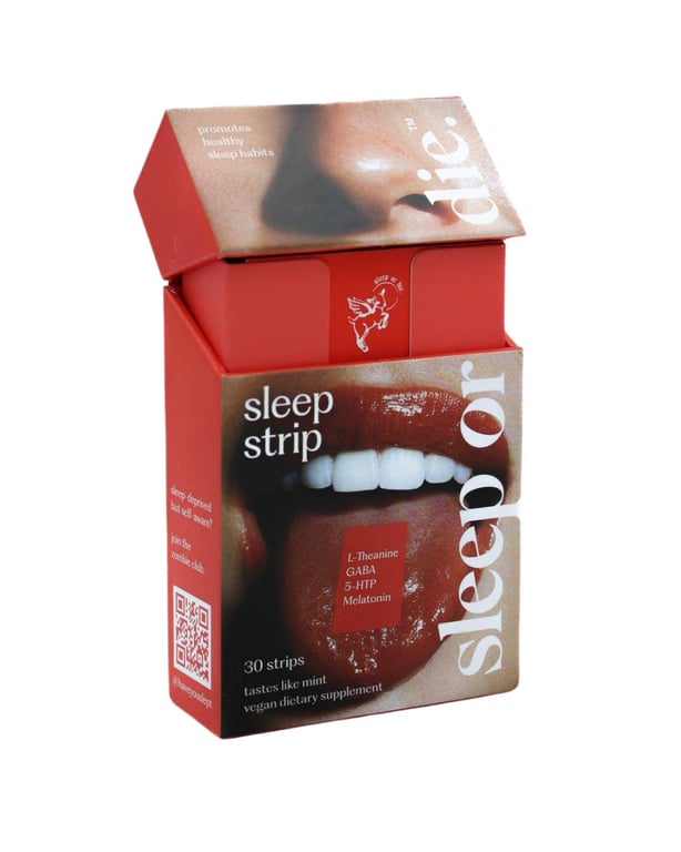 Sleep or Die Sleep Strips — Mint, 30 Strips