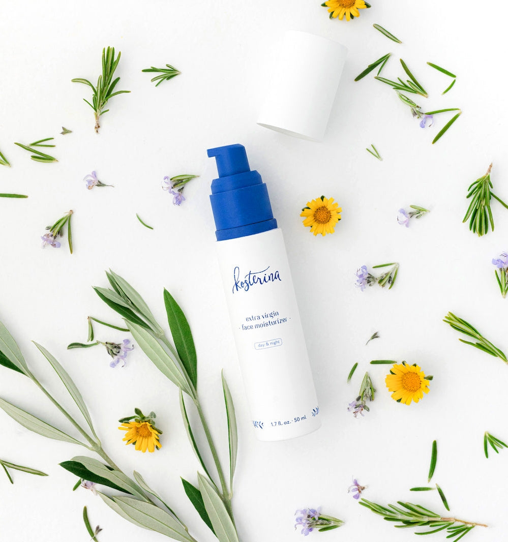 Crème hydratante Kosterina extra vierge pour le visage