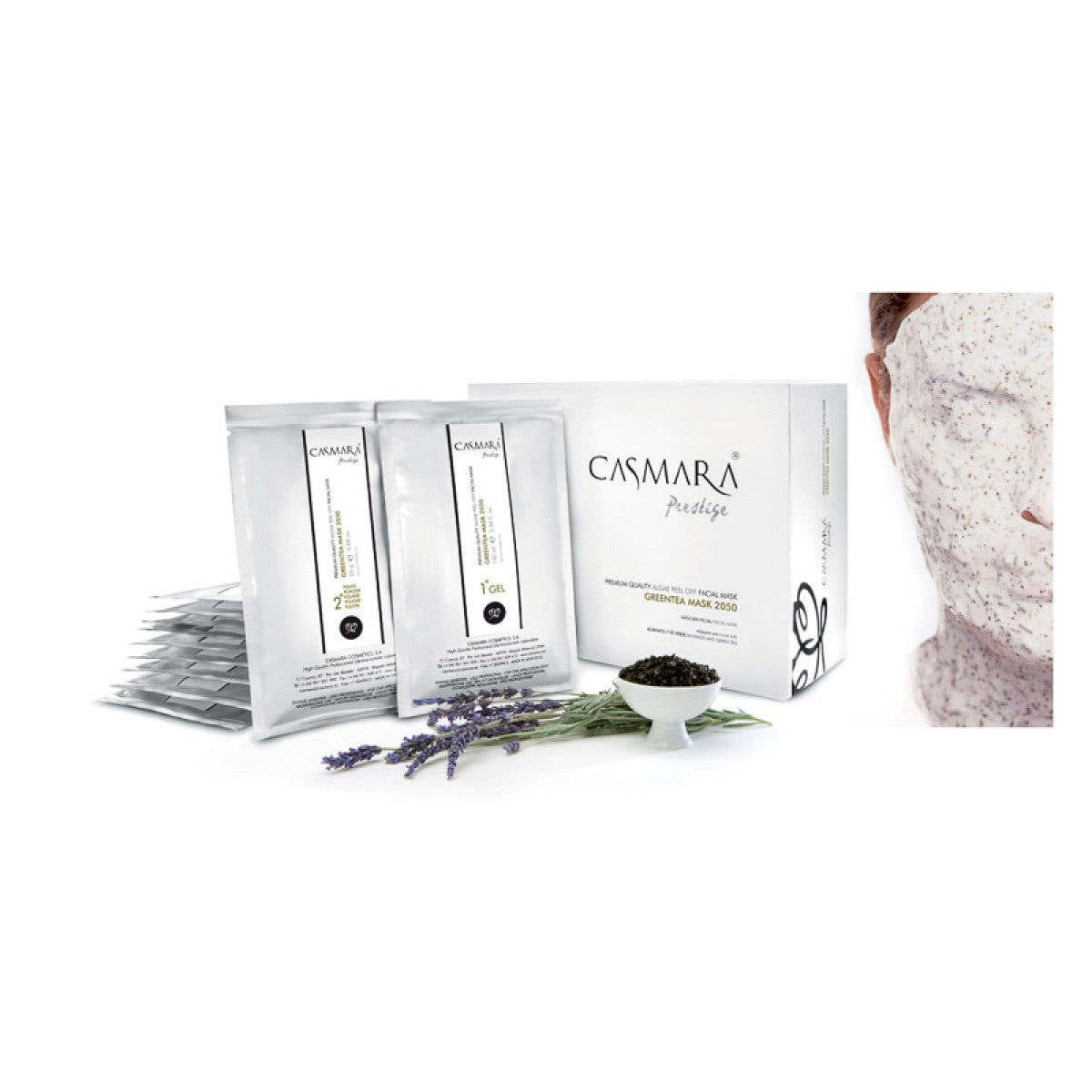 Casmara Green Tea Mask (2050) — 10pcs