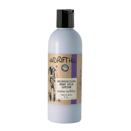 Lotion au lait de chèvre aux myrtilles du Montana