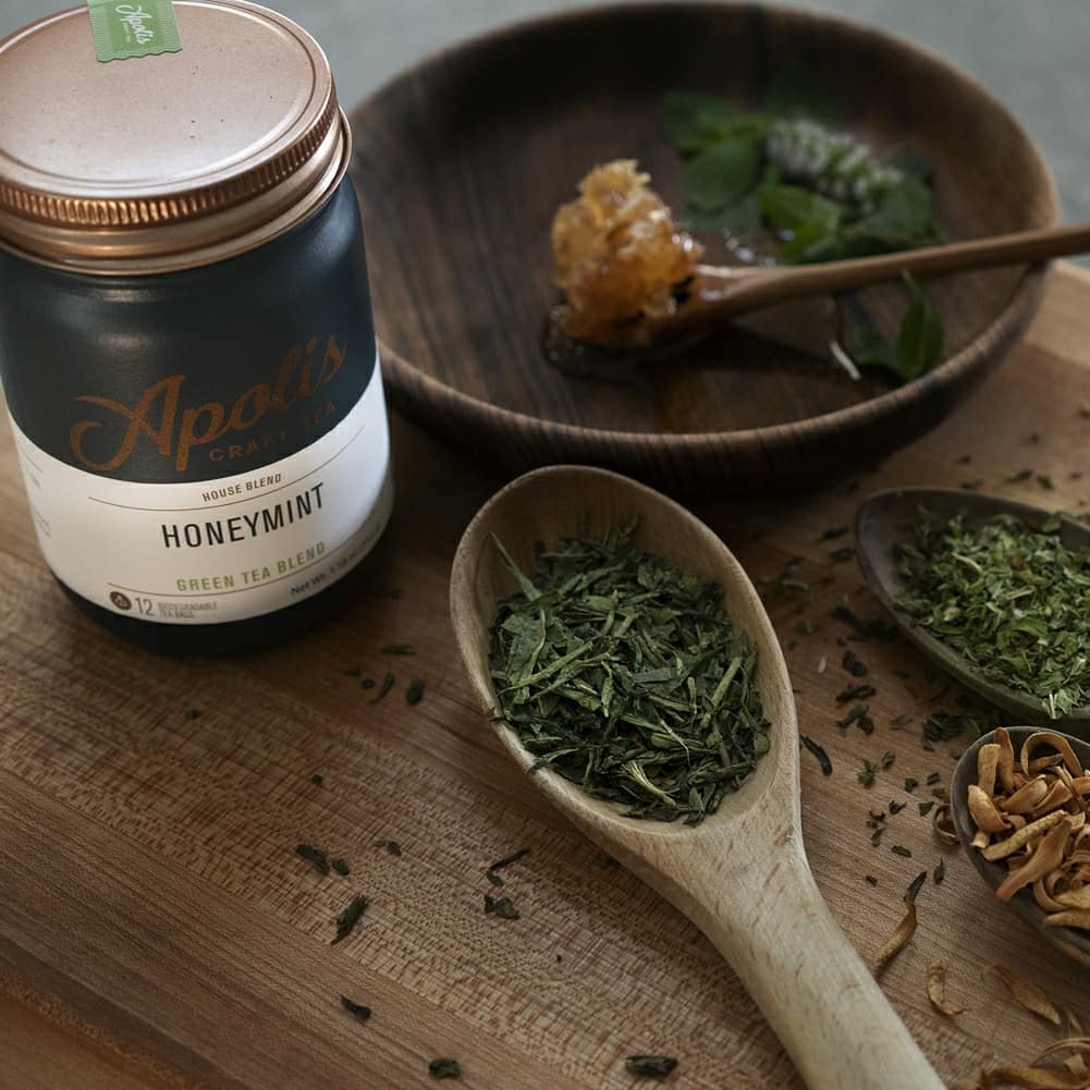 Honeymint Loose Leaf Tea - Organic Mint & Honey