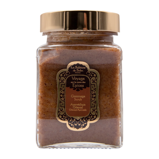 Body Scrub – Ayurvedic - Amber Vanilla Patchouli – Journey to the Spices Route