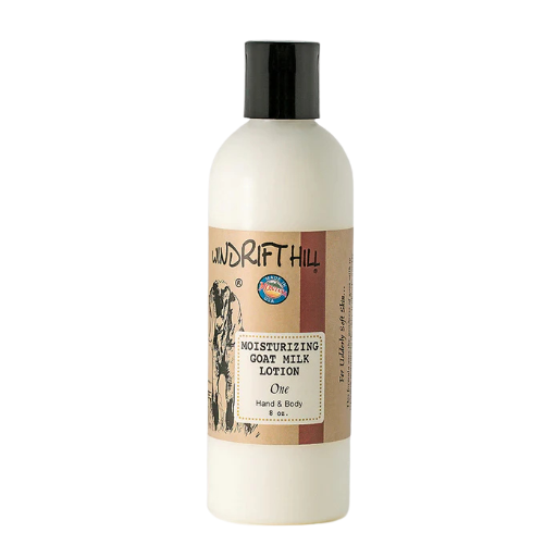 Une lotion au lait de chèvre