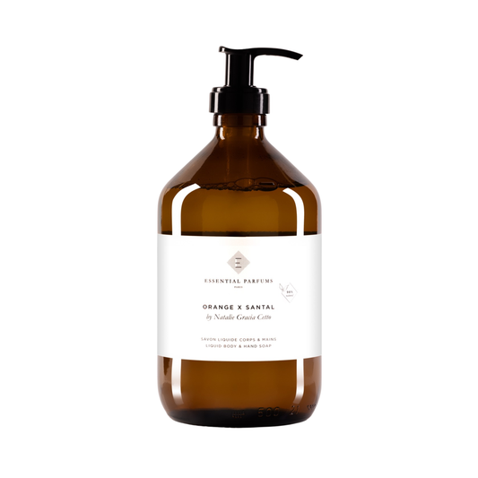 Essential Parfums Orange X Santal Hand & Body Soap — 500 ml
