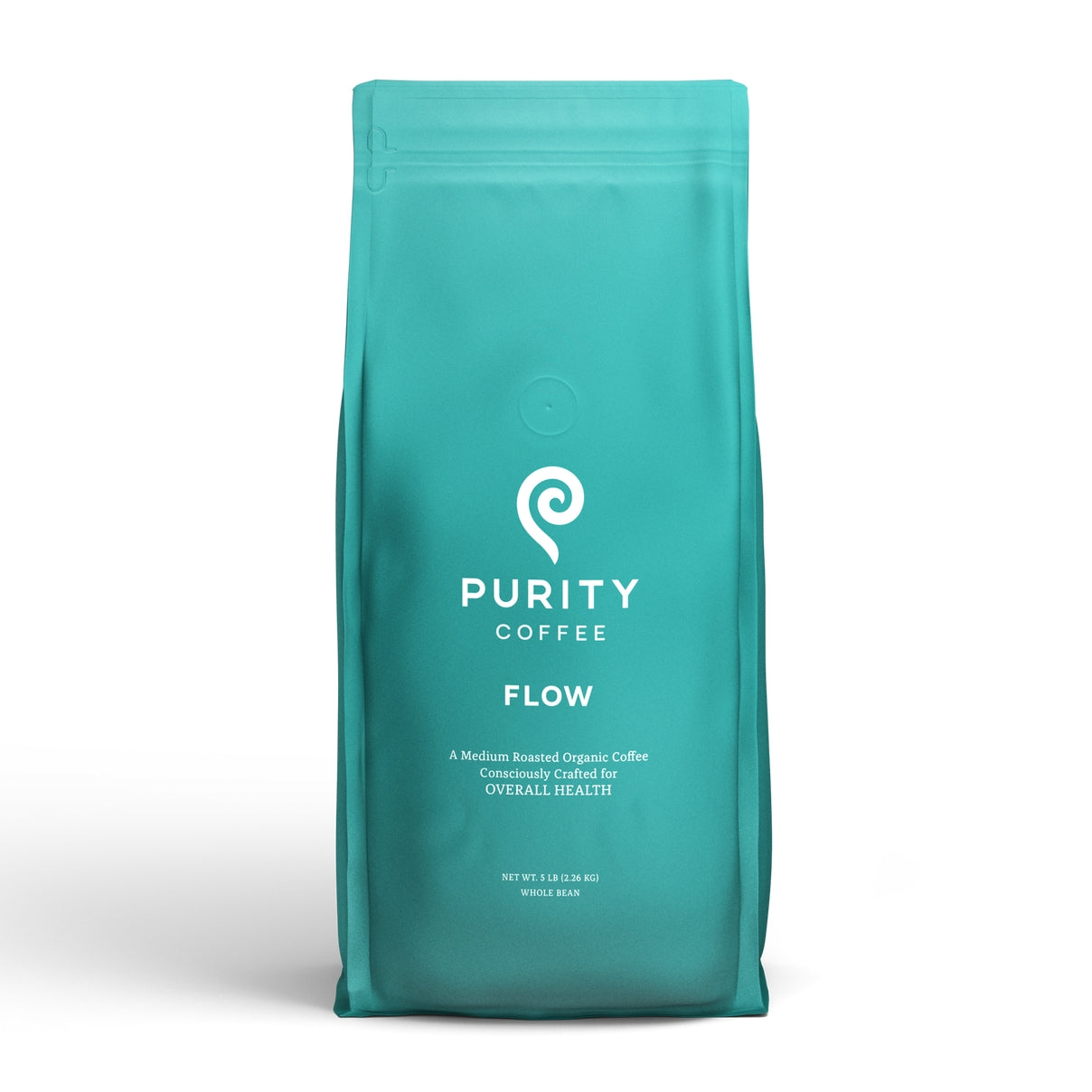 FLOW : Torréfaction moyenne originale – Café en grains entiers – 2268 g