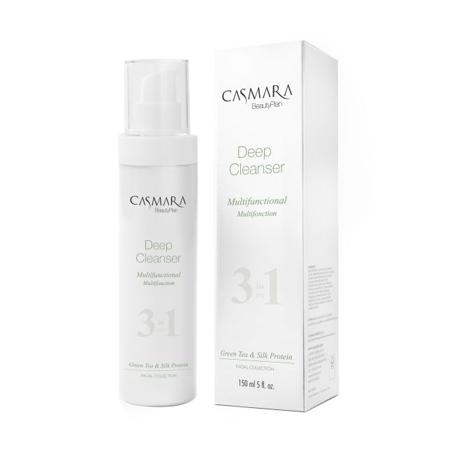 Casmara 3 in 1 Deep Cleanser Green Tea — 150ml