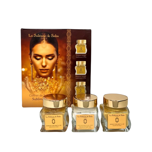 Face Gift Set - Gold Cedarwood Patchouli
