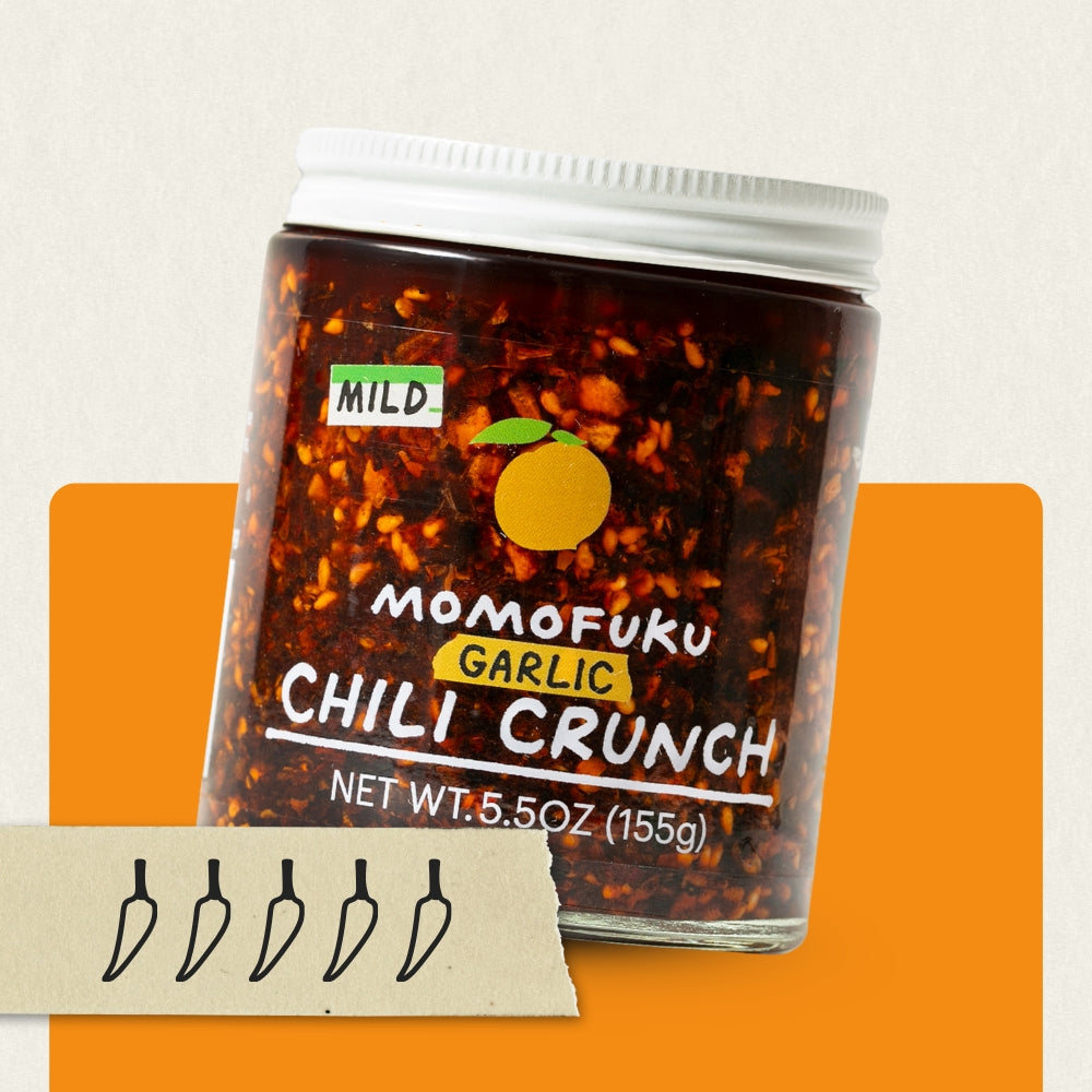 Momofuku – Mild Garlic Chili Crunch – 5.5 oz (155 g)