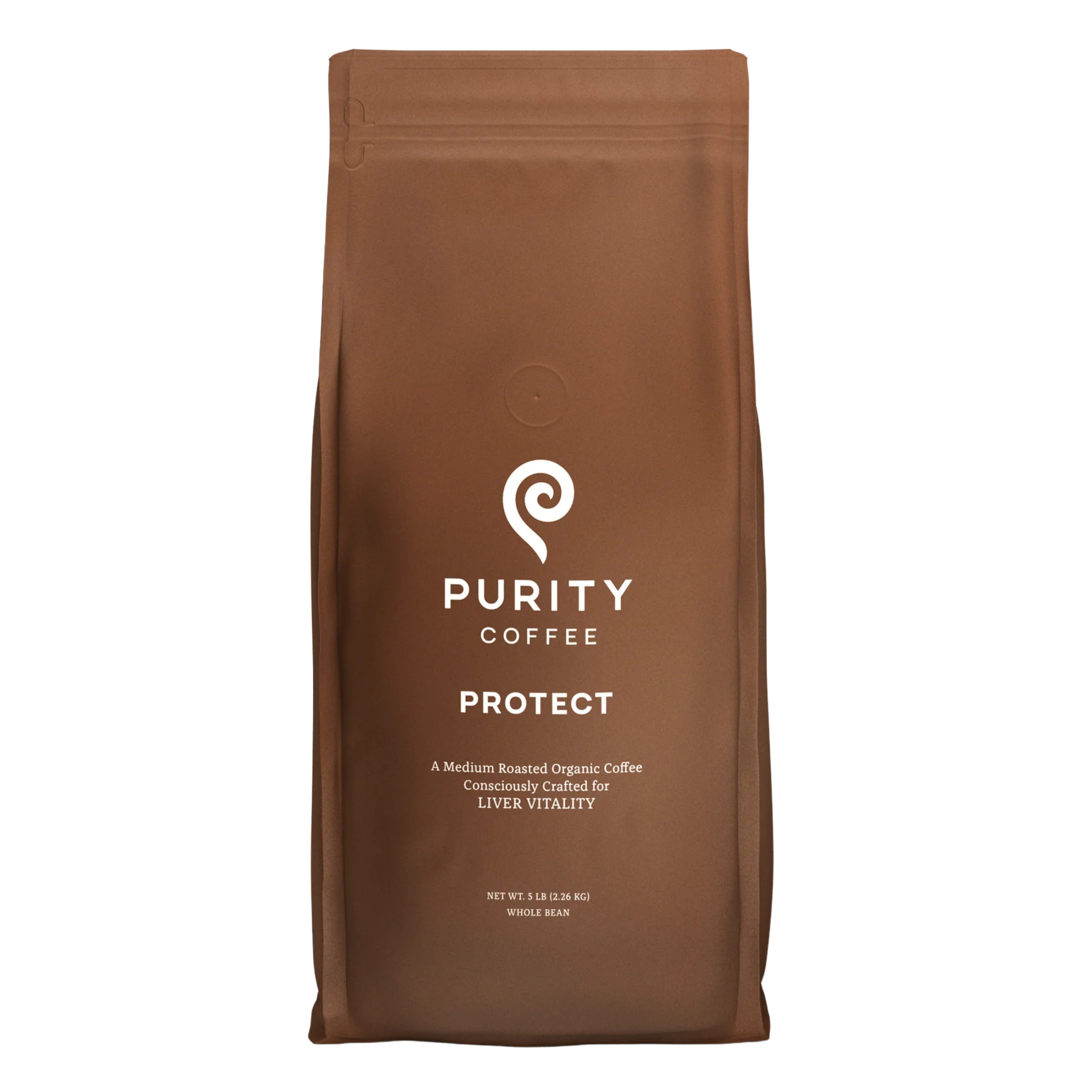 PROTÉGER : Torréfaction Claire à Moyenne – Café en Grains Entiers – 2268g