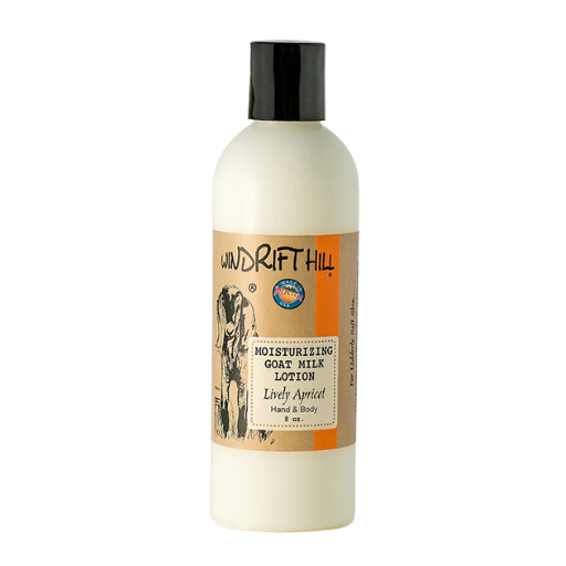 Lotion vivifiante au lait de chèvre et à l'abricot