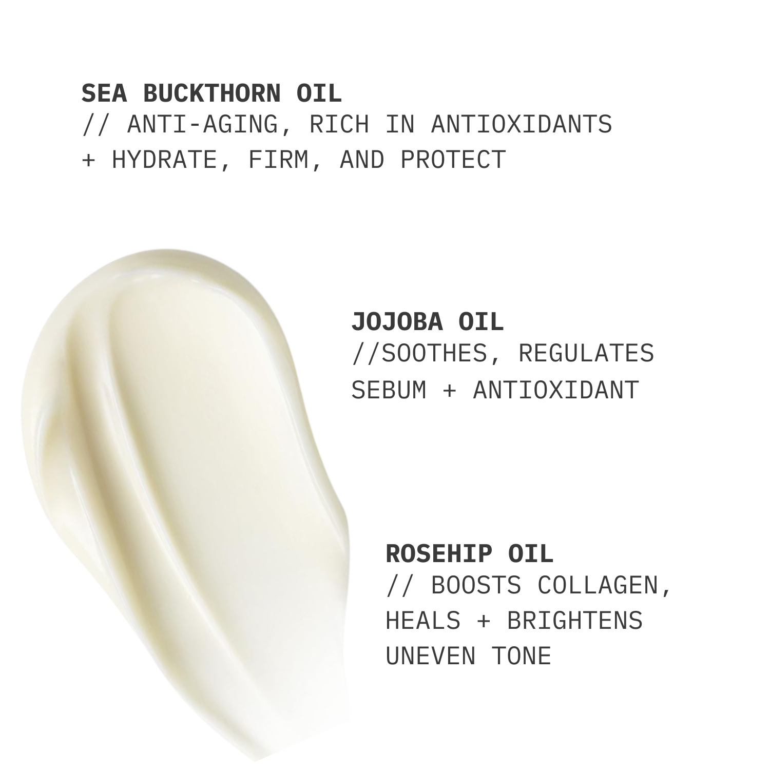 Nighttime Moisturizing Cream // Anti-Aging + Collagen Boosting