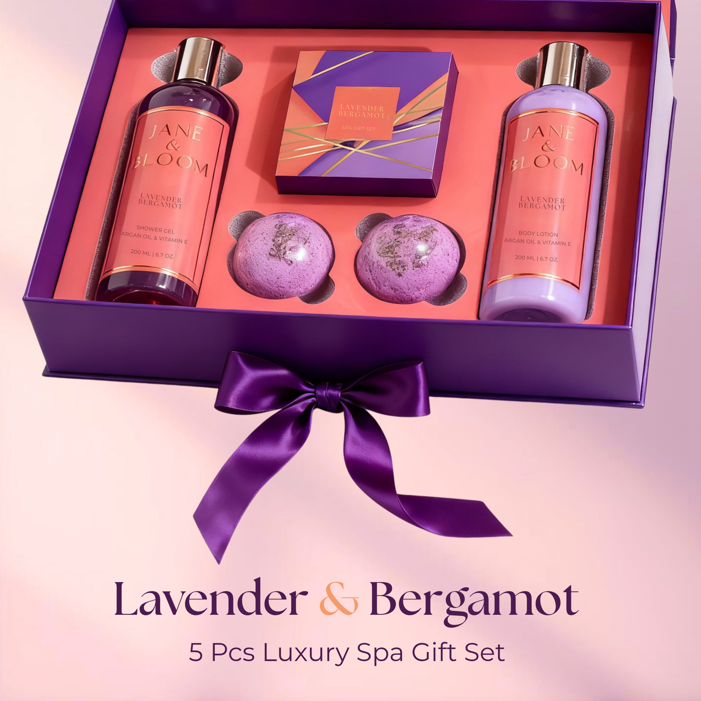 Spa Gift Set Lavender & Bergamot by Jane & Bloom