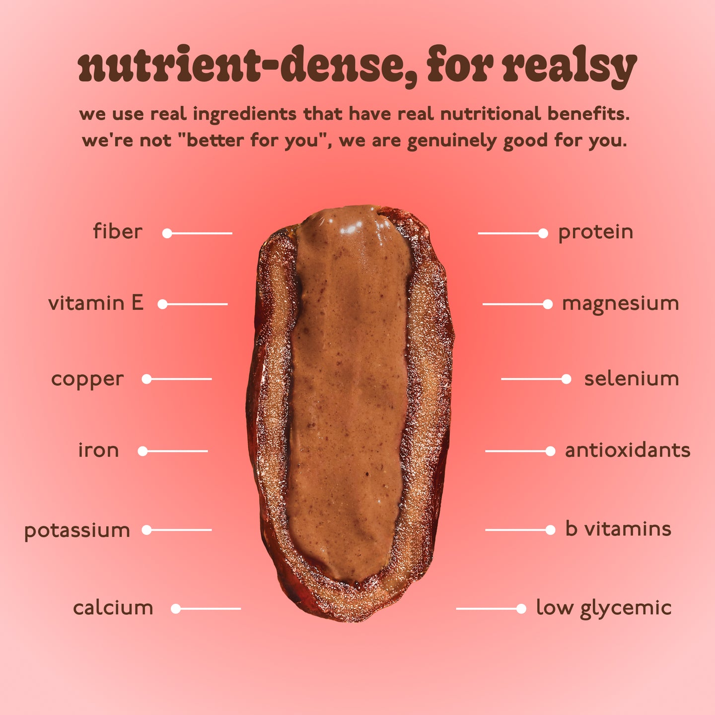 Chocolate Peanut Butter Dates Snack Packs – Realsy – 10 Pack