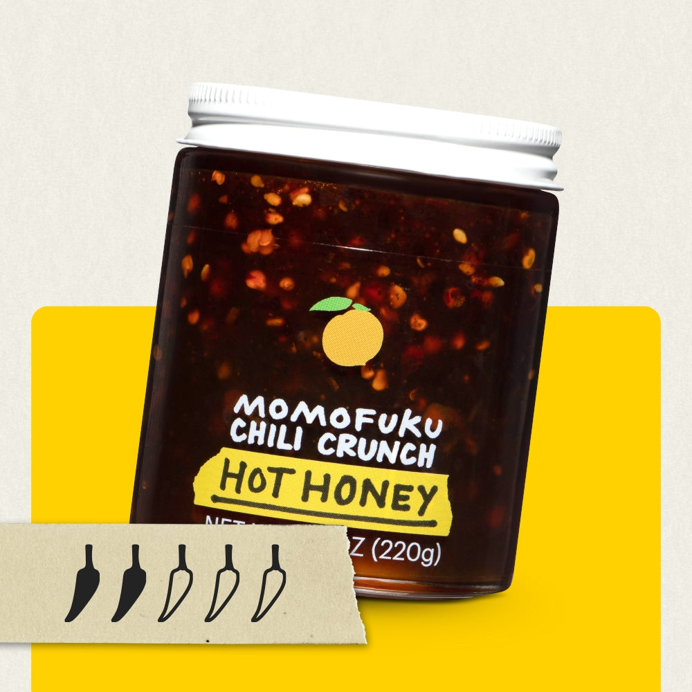 Momofuku – Chili Crunch Hot Honey – 7.7 oz (220 g)
