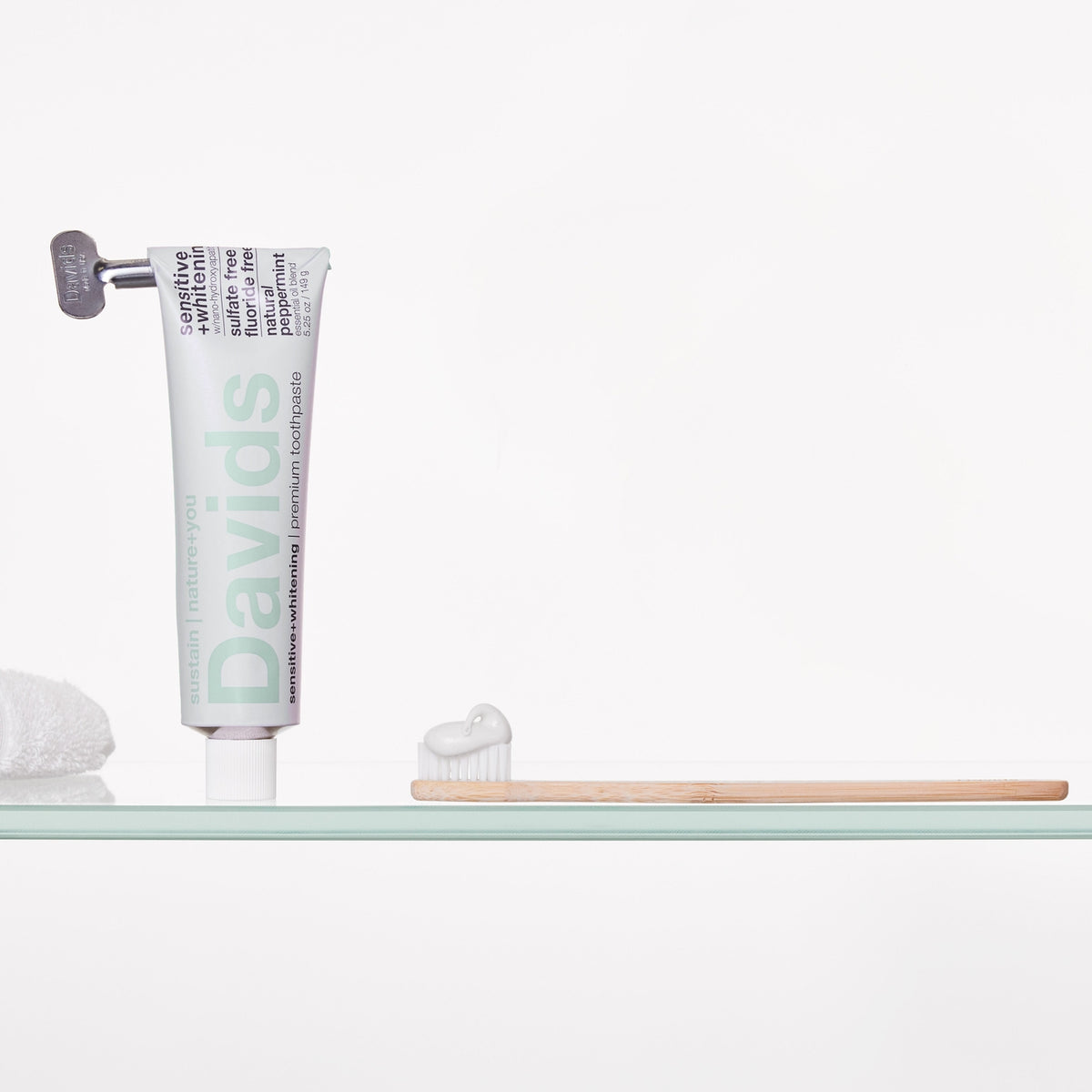 Davids Premium Bamboo Toothbrush | Adult Soft | Single