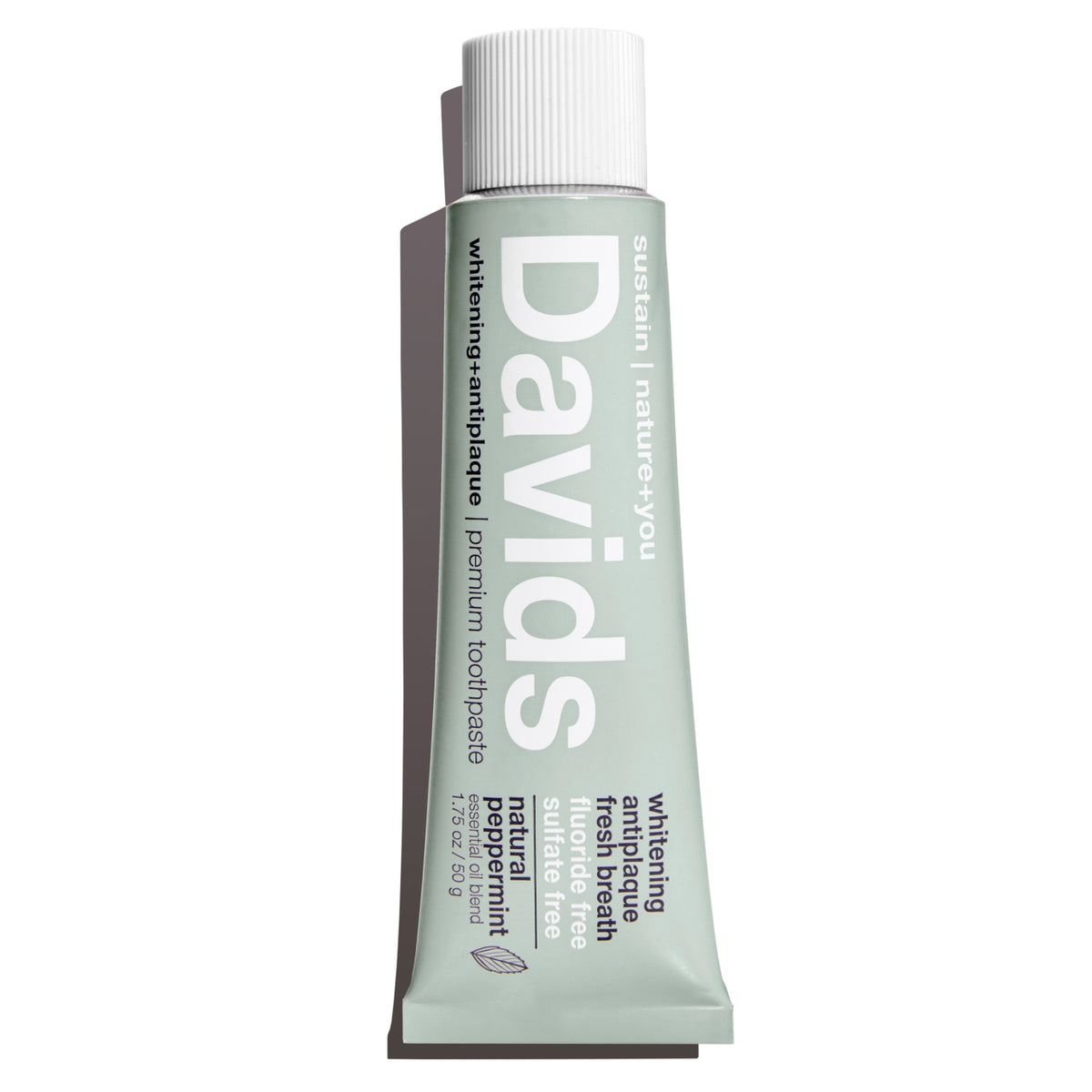 Davids Travel Size Premium Toothpaste  /  Peppermint