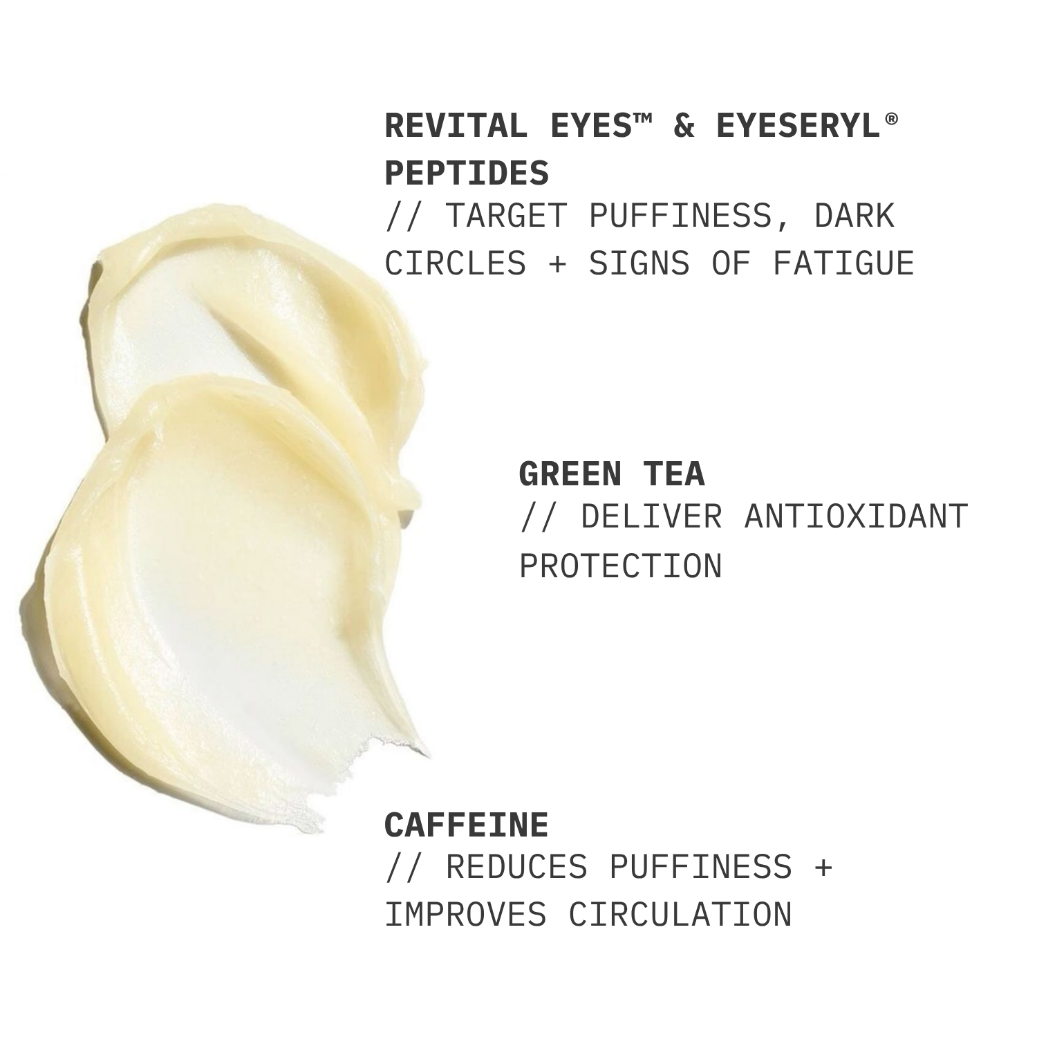 AZORÉE LAB Eye Treatment Moisturizing Cream // Prickly Pear Extract + Caffeine
