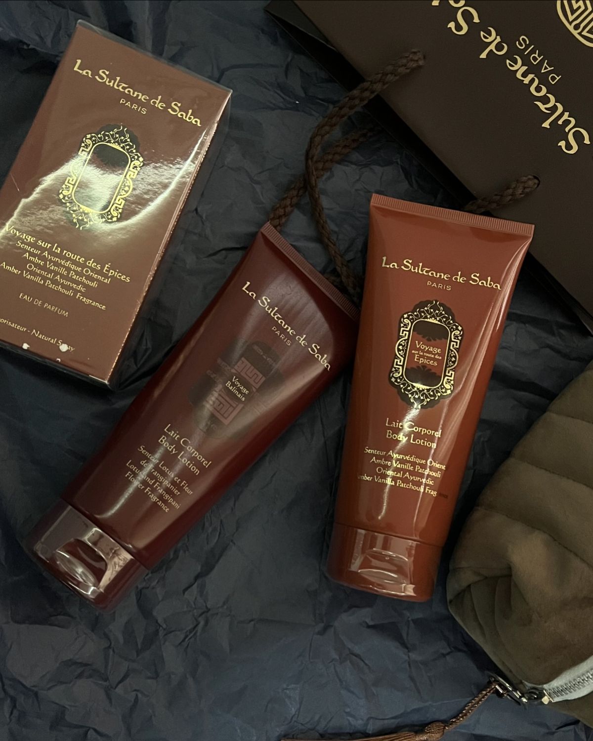 Body Lotion - Ayurvedic Treatment - Amber Vanilla Patchouli Journey To the Spices Route
