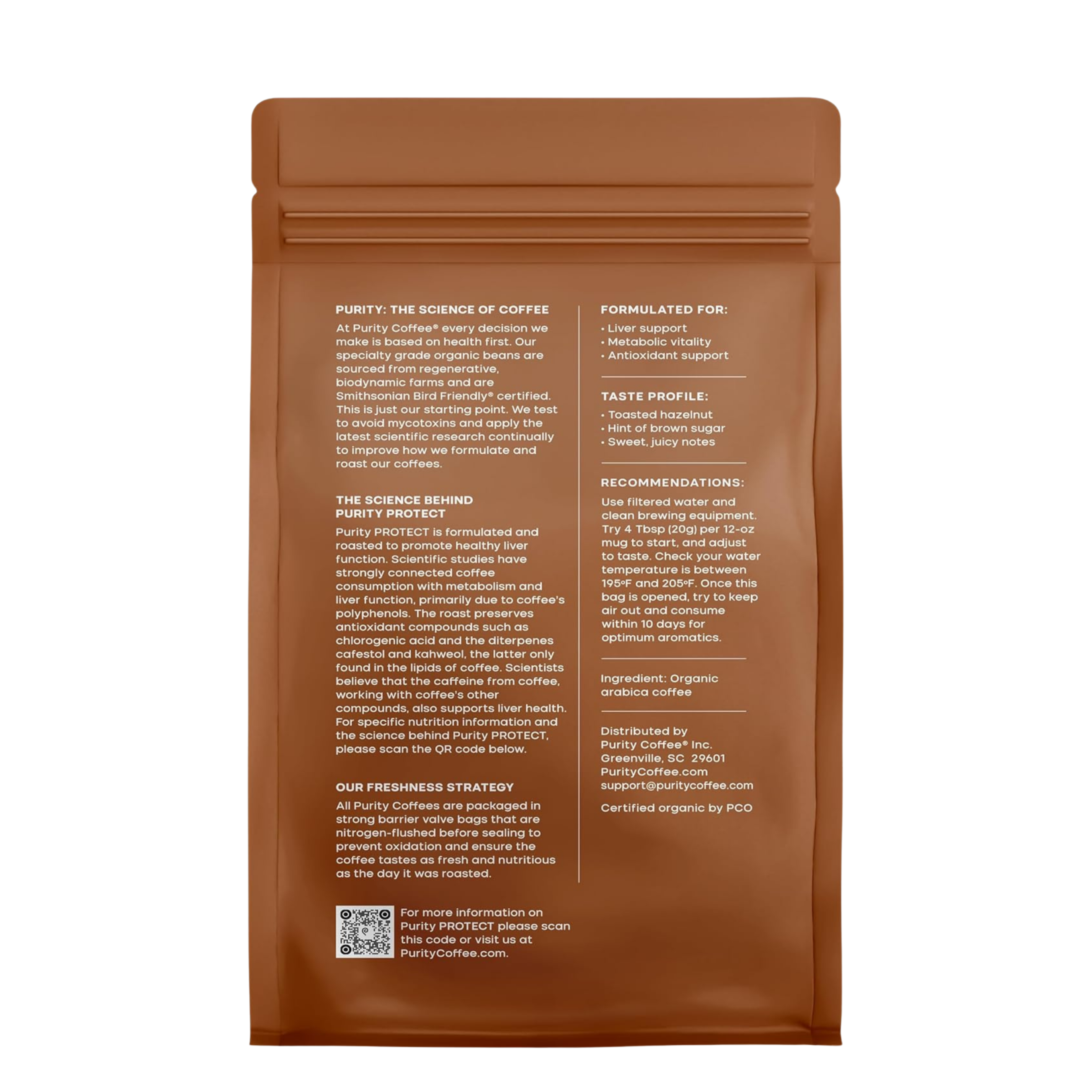 PROTECT: Light-Medium Roast – Ground Coffee - 340g