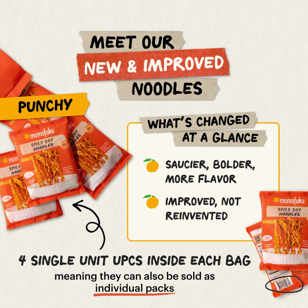 Spicy Soy Noodles | 4 Packs