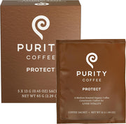 PROTÉGER : Torréfaction légère à moyenne – Sachets de café individuels – 5 unités