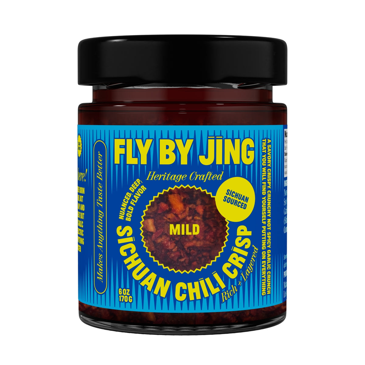 Fly By Jing – Mild Sichuan Chili Crisp – 6 oz