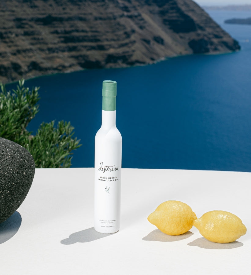 Kosterina Greek Herb & Lemon Olive Oil – 375 ml