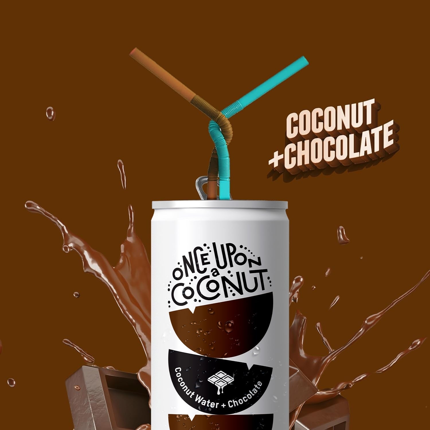 Premium Coconut Water + Chocolate  – Once Upon a Coconut –  320 ml
