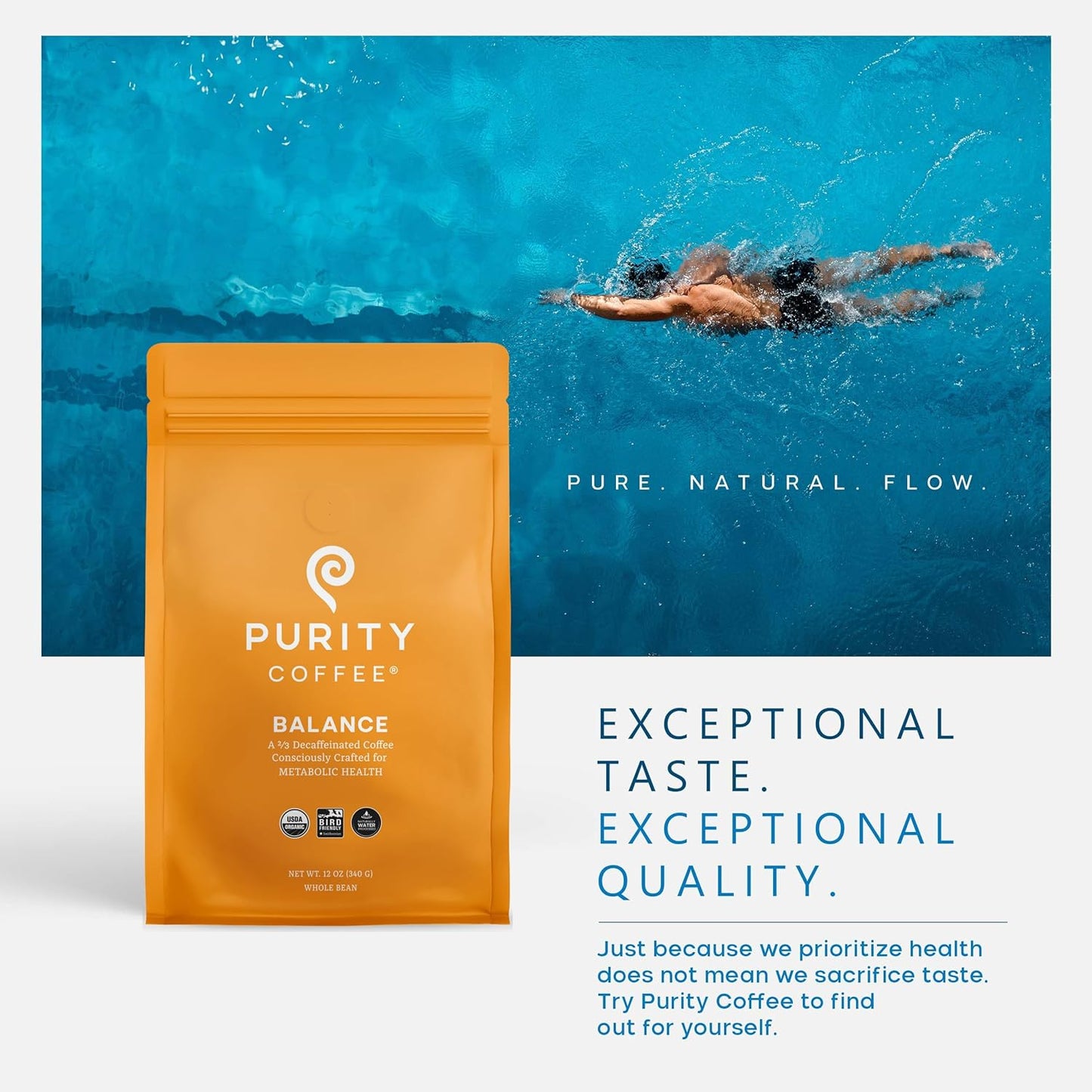 BALANCE: ²/₃ Decaf – Single-Serve Coffee Pods – 12ct