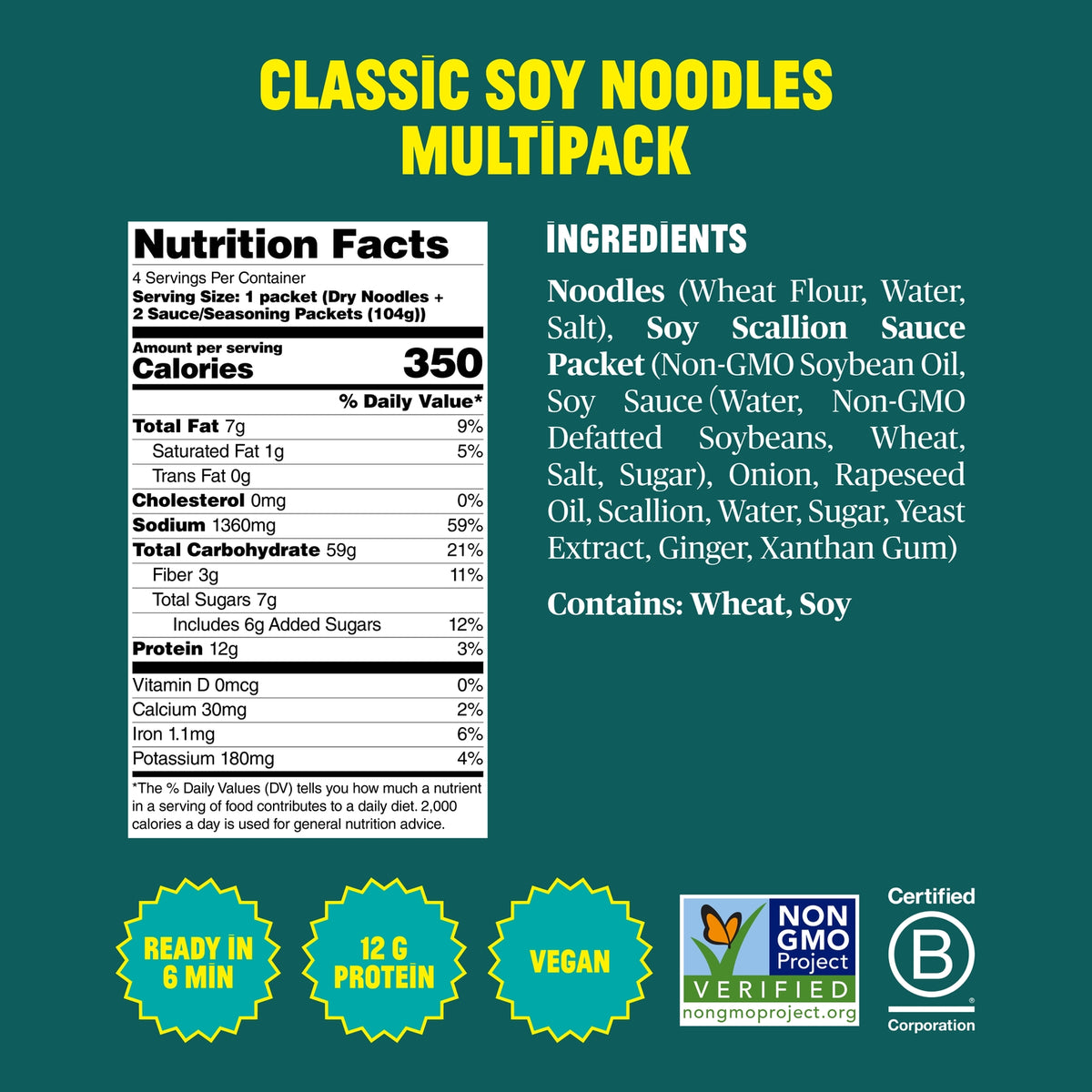 Fly By Jing – Chili Crisp Noodles – 4-Pack