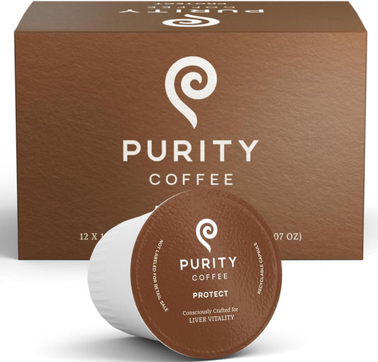 PROTECT: Light-Medium Roast - Single-Serve Coffee Pods - 12ct
