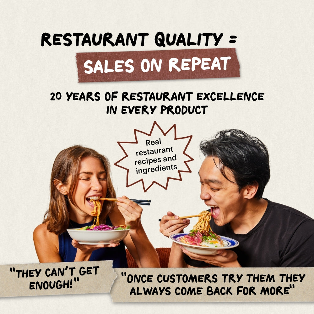 Momofuku – Sweet & Spicy Noodles – 4 Pack (400 g)