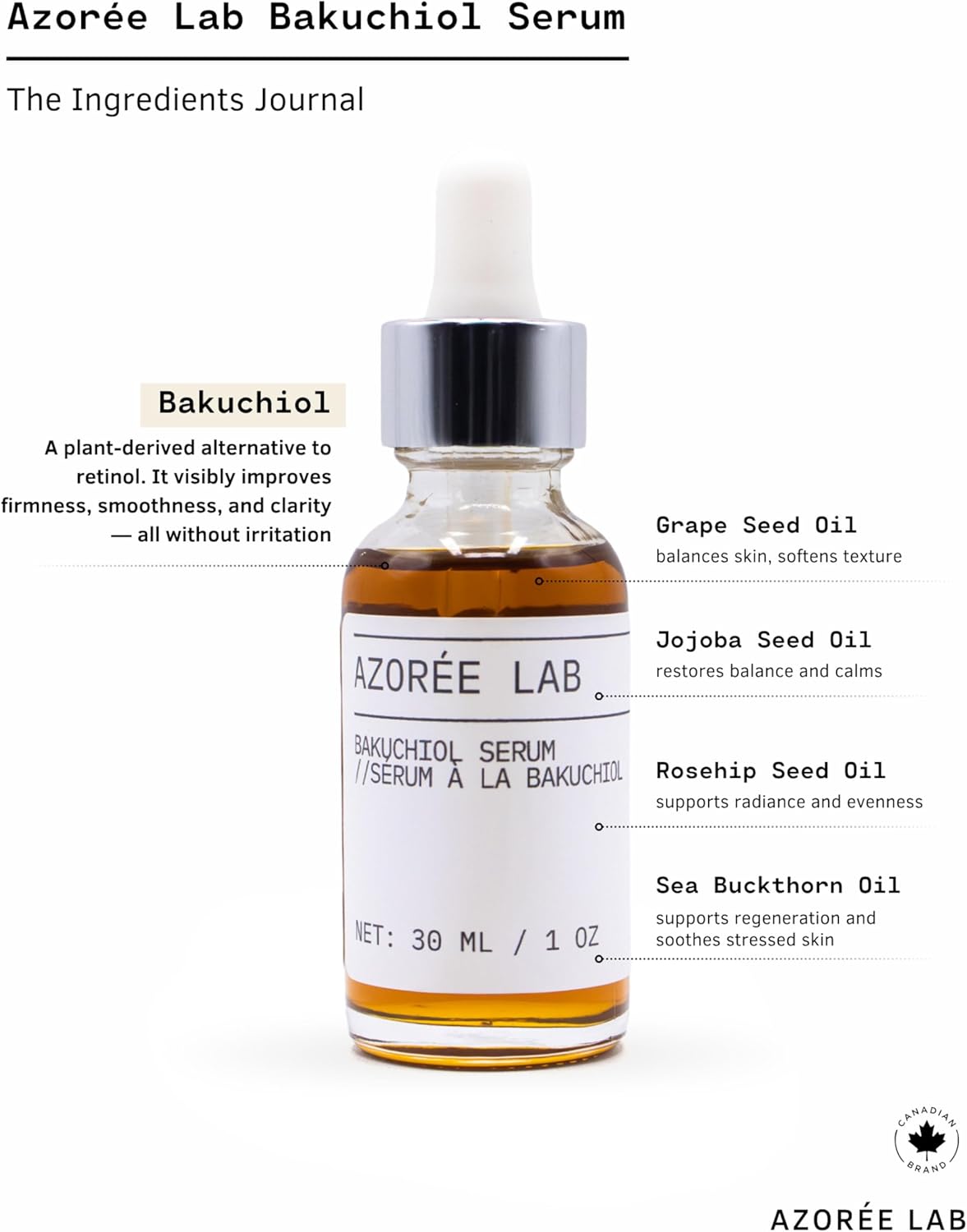 Bakuchiol Serum // Soothing & Anti-Aging