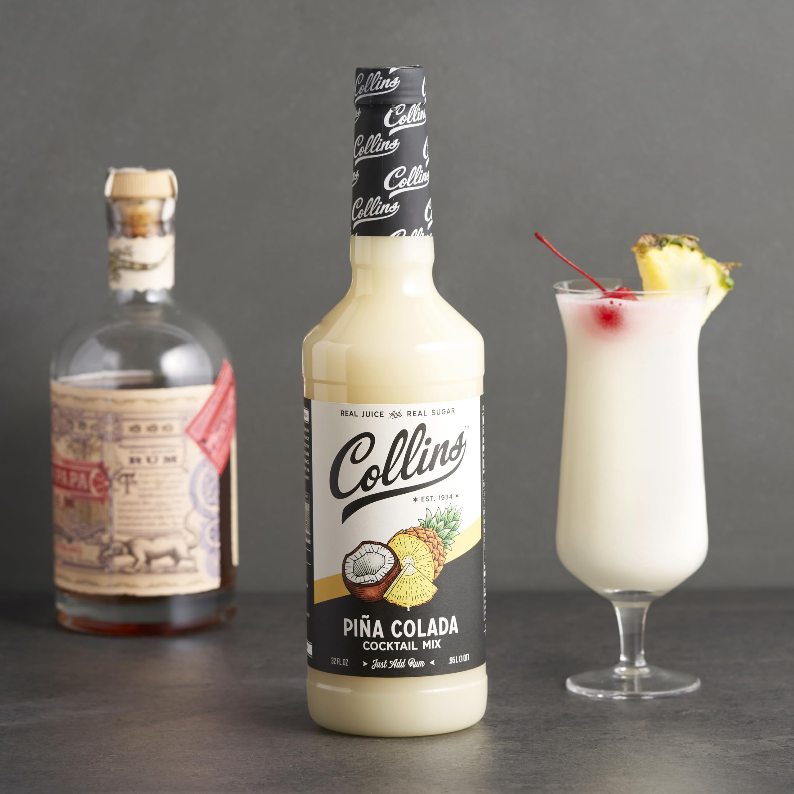 Collins Pina Colada Cocktail Mix — 32 oz