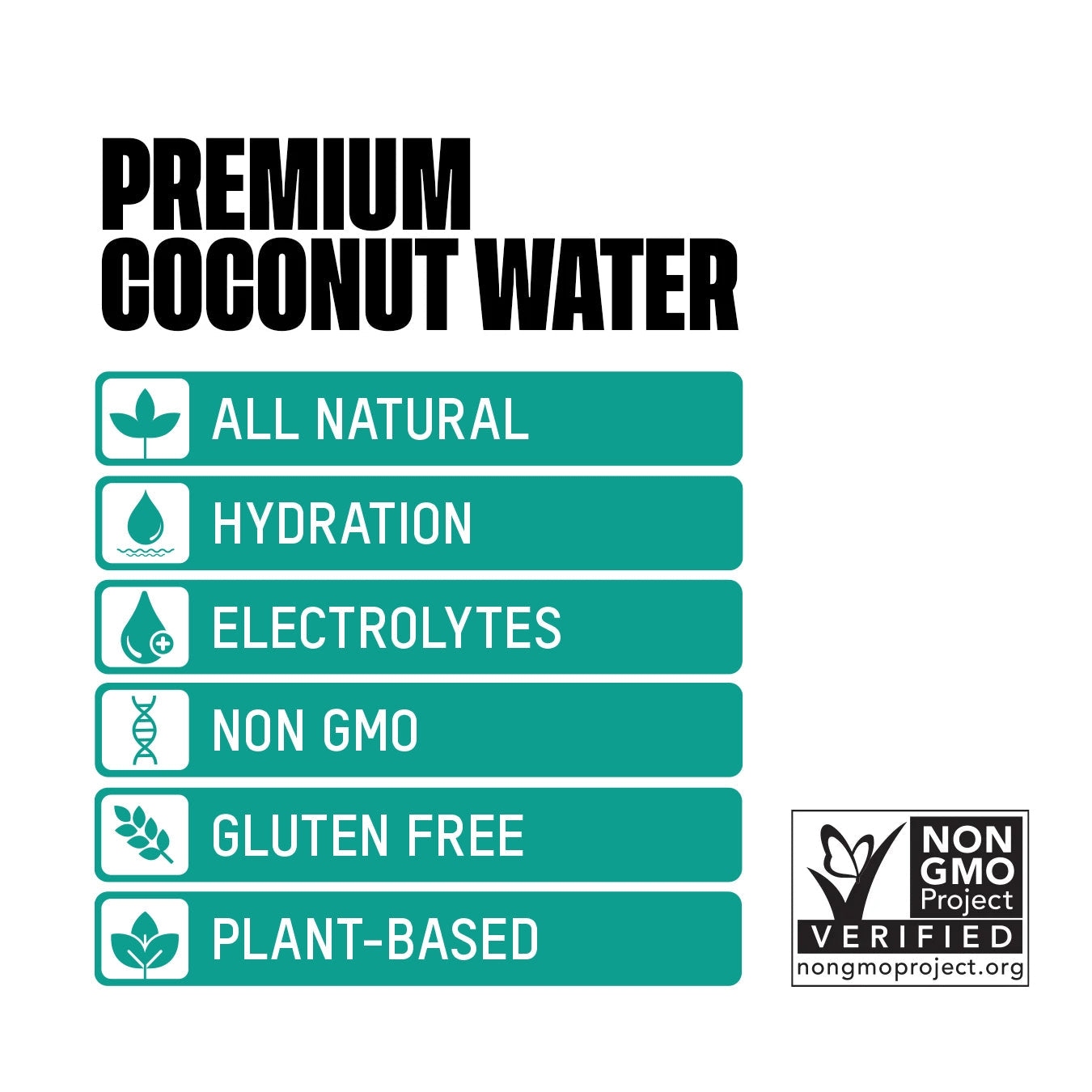 Premium Coconut Water  – Once Upon a Coconut – 12 Pack