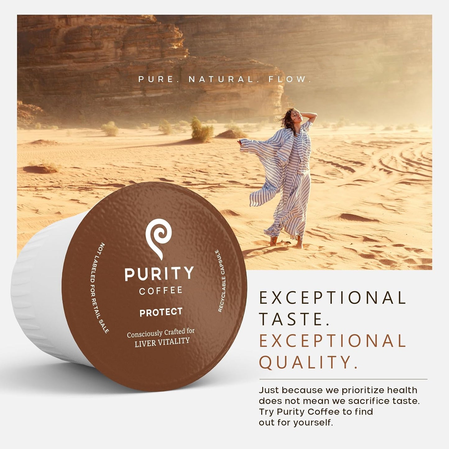 PROTECT: Light-Medium Roast - Single-Serve Coffee Pods - 12ct