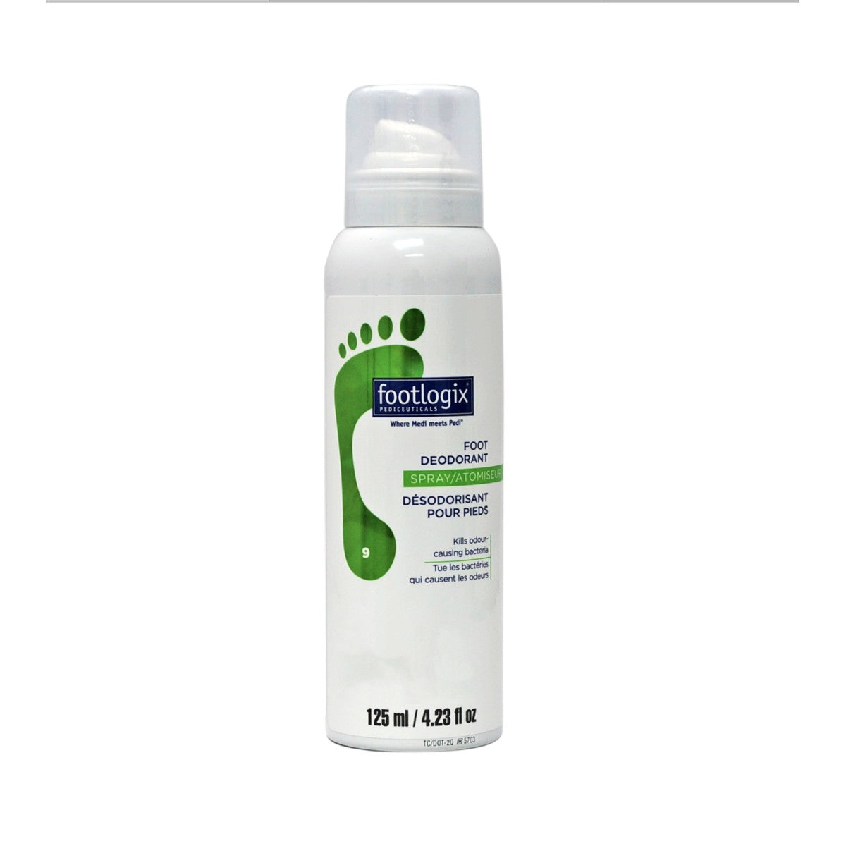 FOOTLOGIX FOOT DEODORANT SPRAY 125ML