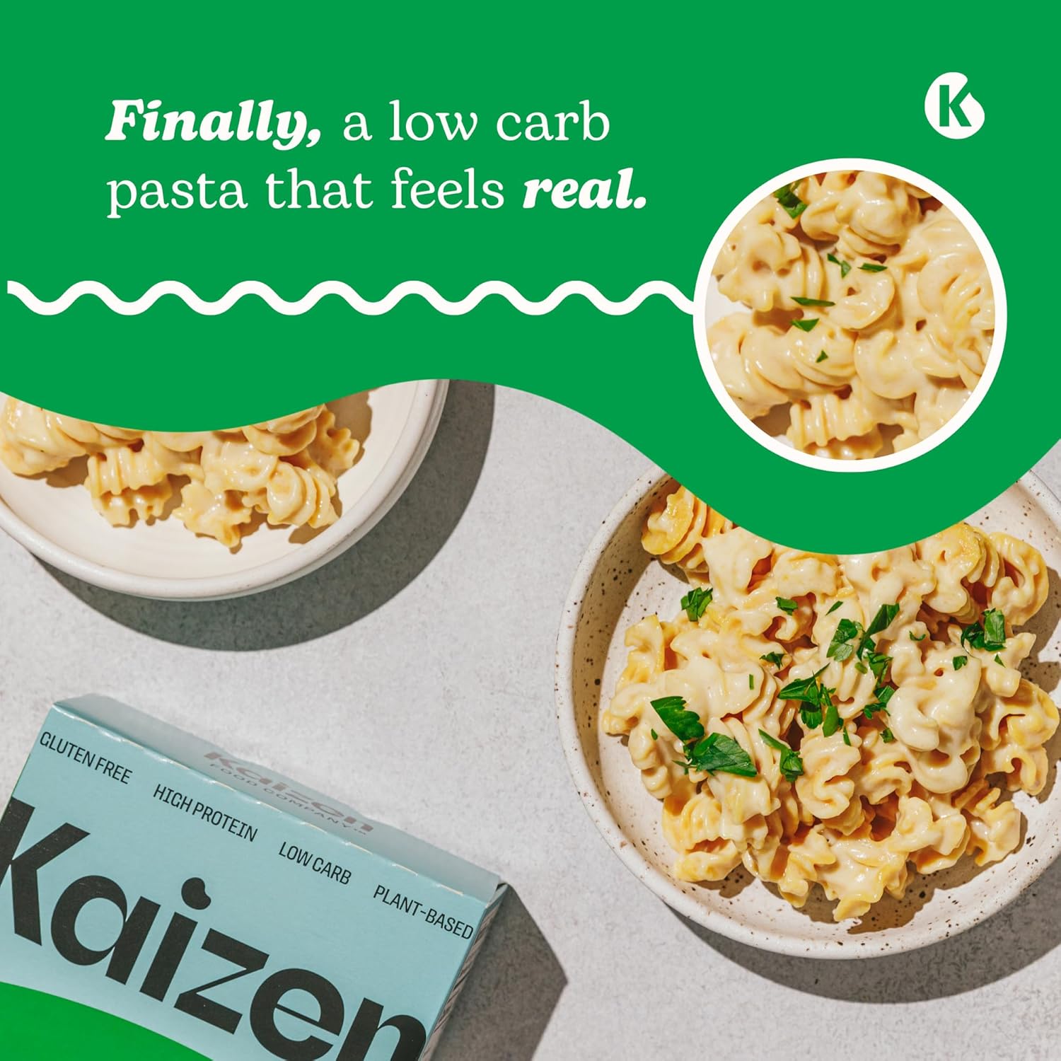 Kaizen Low Carb Pasta Radiatori