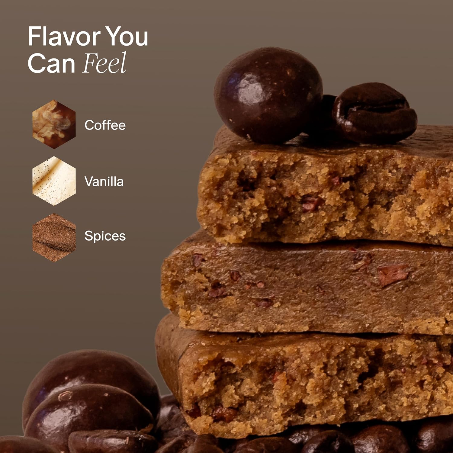 Stars + Honey Collagen Protein Bar – Espresso Vanilla Cinnamon