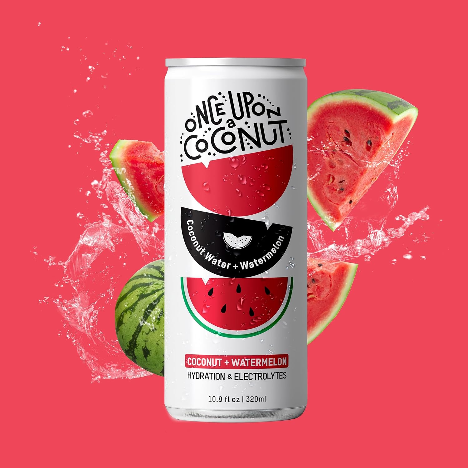 Coconut Water + Watermelon – Once Upon a Coconut – 320 ml