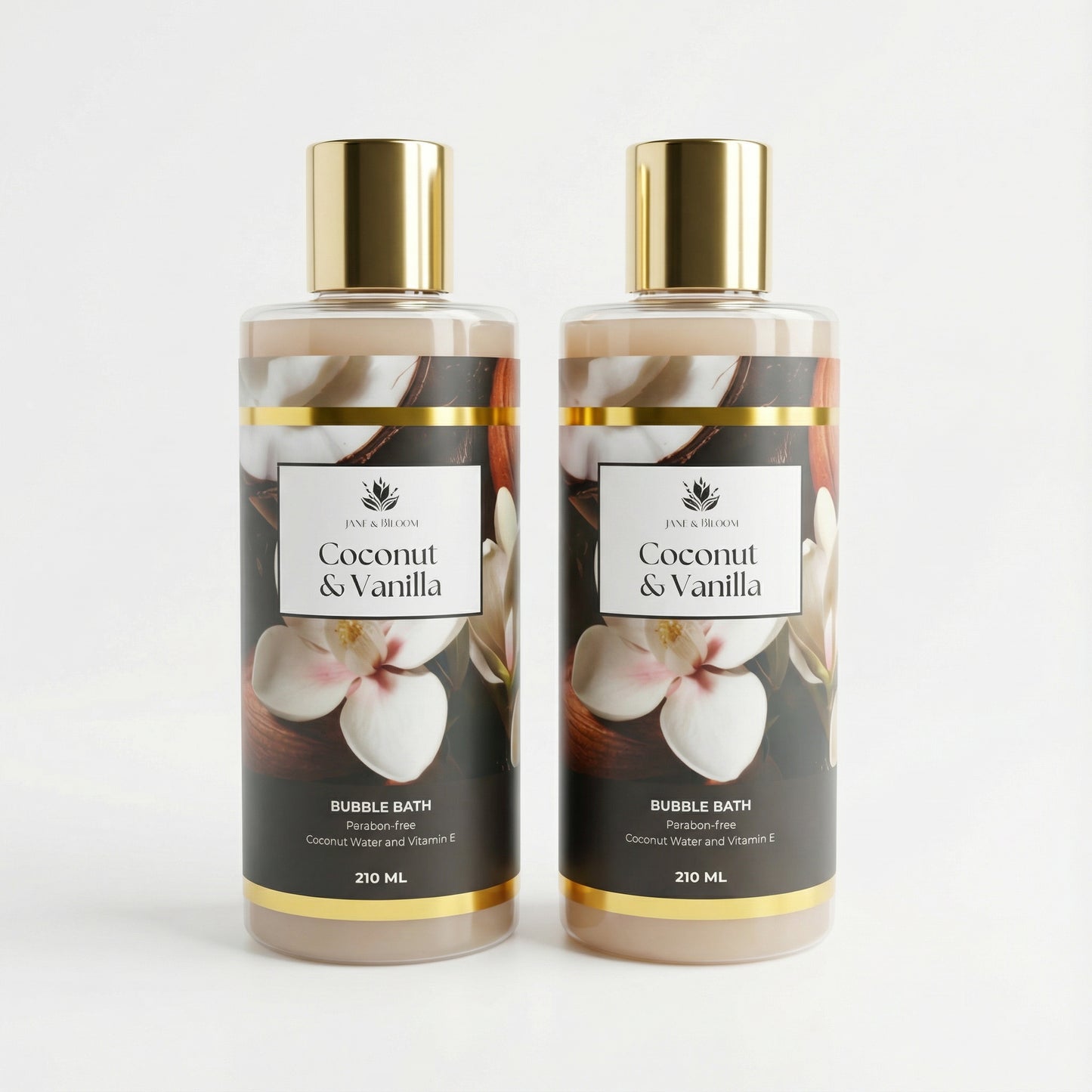 Vanilla & Coconut Bubble Bath + Shampoo + Mystery SPA Gift
