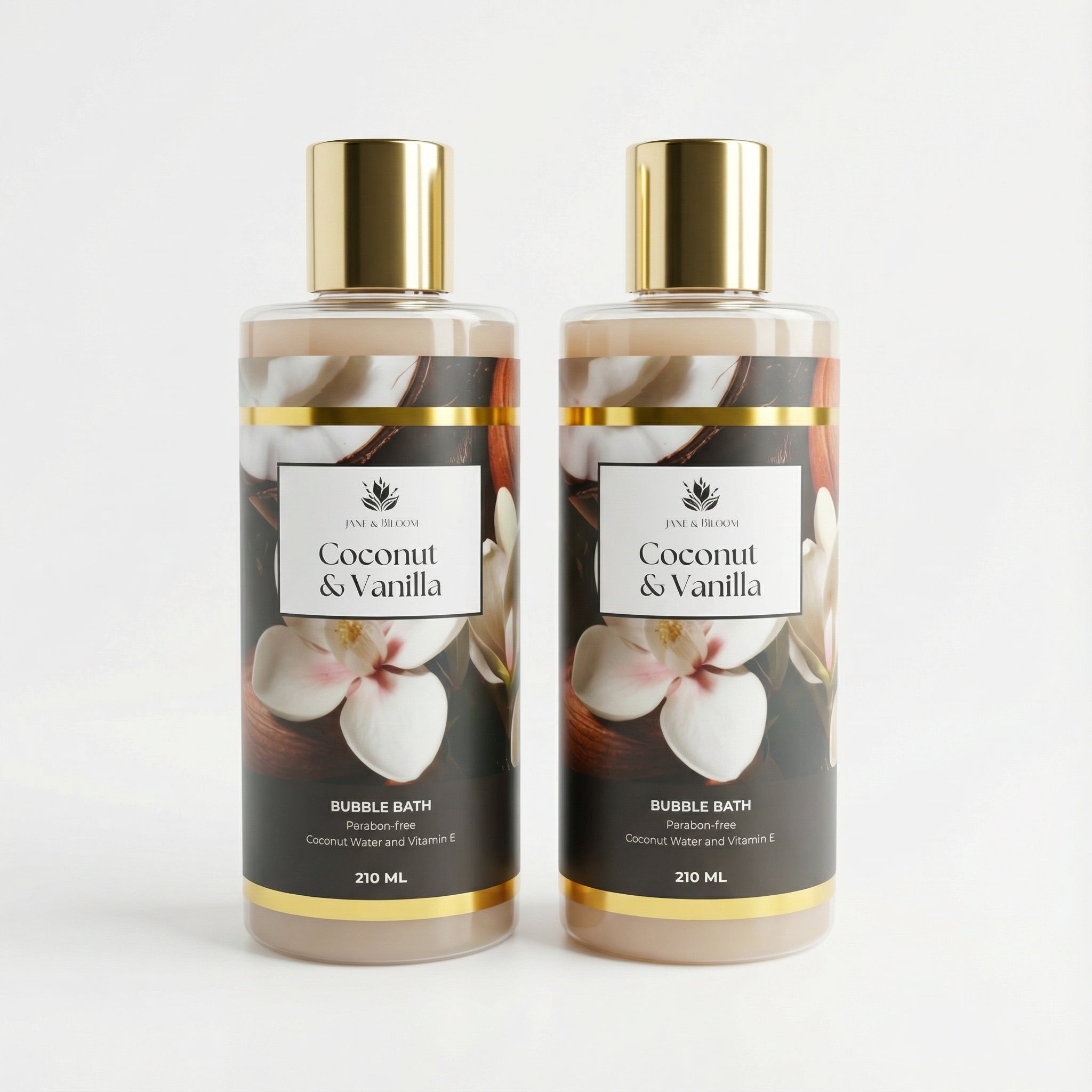 Bain Moussant Vanille & Noix de Coco + Shampooing + Cadeau Mystère SPA