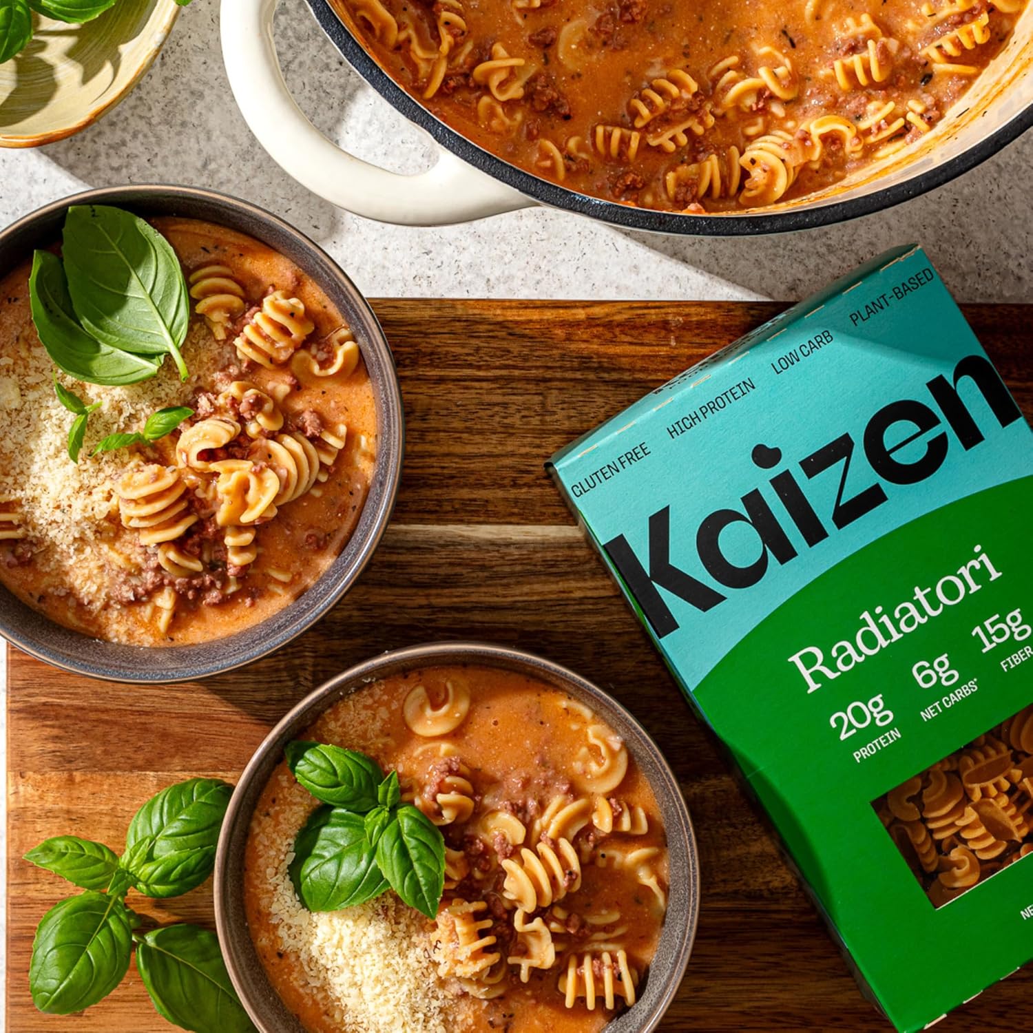 Kaizen Low Carb Pasta Radiatori